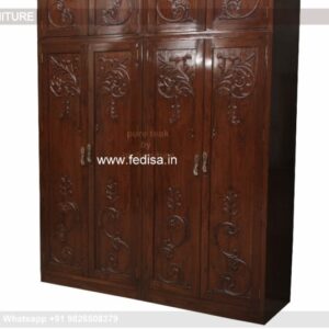 Wooden Wardrobe Design wooden Almirah Design Model No - 1715