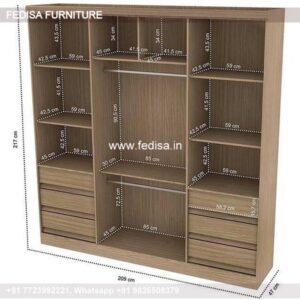 Wooden Wardrobe Design wooden Almirah Design Model No - 2286