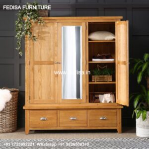 Wooden Wardrobe Design wooden Almirah Design Model No - 2475