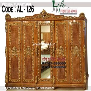 Wooden Wardrobe Design wooden Almirah Design Model No - 2477