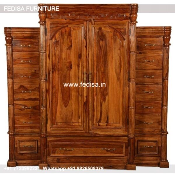 Wooden Wardrobe Design wooden Almirah Design Model No - 2571