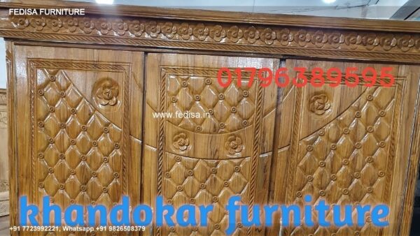 Wooden Wardrobe Design wooden Almirah Design Model No - 2598