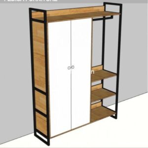 Wooden Wardrobe Design wooden Almirah Design Model No - 2674