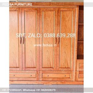 Wooden Wardrobe Design wooden Almirah Design Model No - 2682