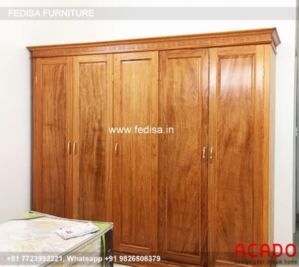 Wooden Wardrobe Design wooden Almirah Design Model No - 2706