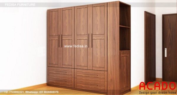 Wooden Wardrobe Design wooden Almirah Design Model No - 2708