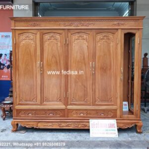Wooden Wardrobe Design wooden Almirah Design Model No - 2714