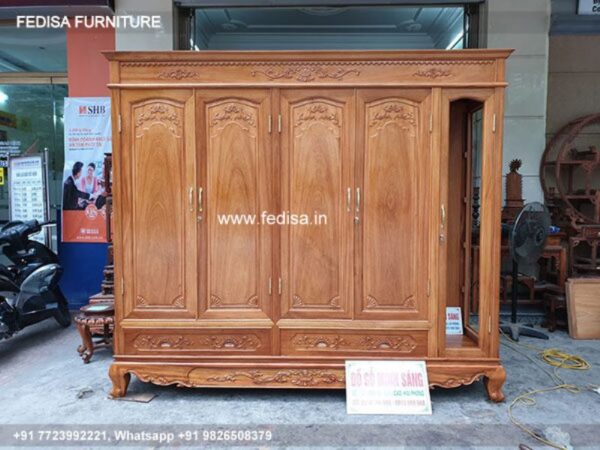 Wooden Wardrobe Design wooden Almirah Design Model No - 2714