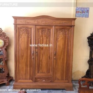 Wooden Wardrobe Design wooden Almirah Design Model No - 2715