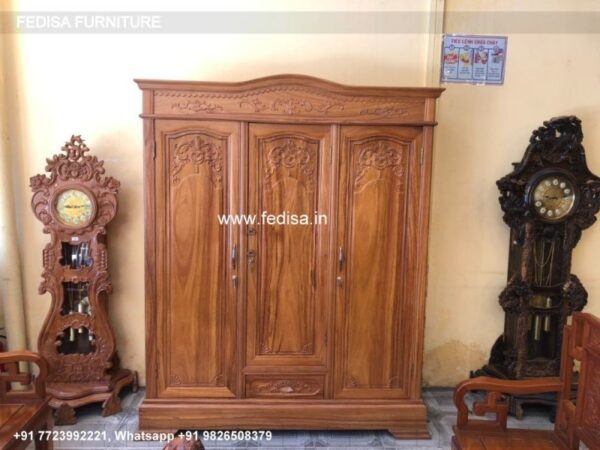 Wooden Wardrobe Design wooden Almirah Design Model No - 2715