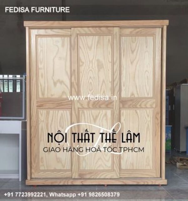 Wooden Wardrobe Design wooden Almirah Design Model No - 2717