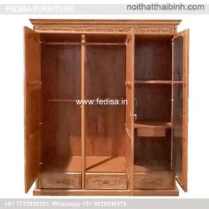 Wooden Wardrobe Design wooden Almirah Design Model No - 2719