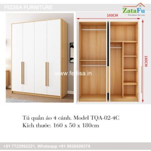 Wooden Wardrobe Design wooden Almirah Design Model No - 2720