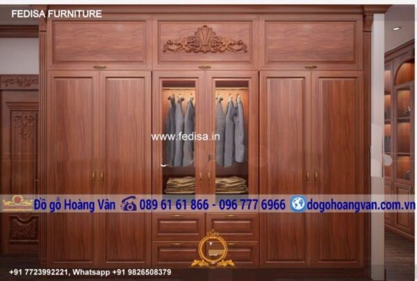 Wooden Wardrobe Design wooden Almirah Design Model No - 2724