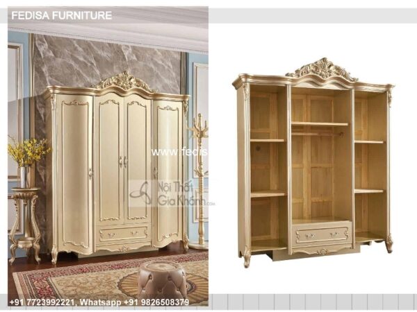 Wooden Wardrobe Design wooden Almirah Design Model No - 2731