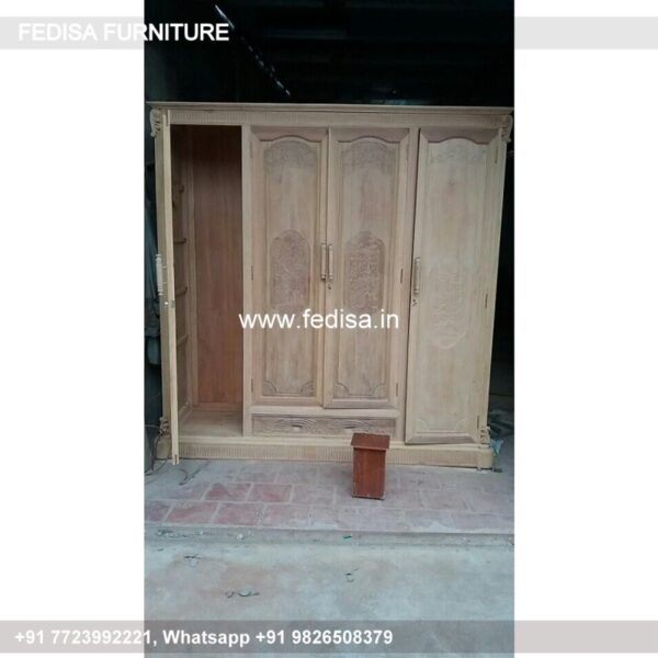 Wooden Wardrobe Design wooden Almirah Design Model No - 2739