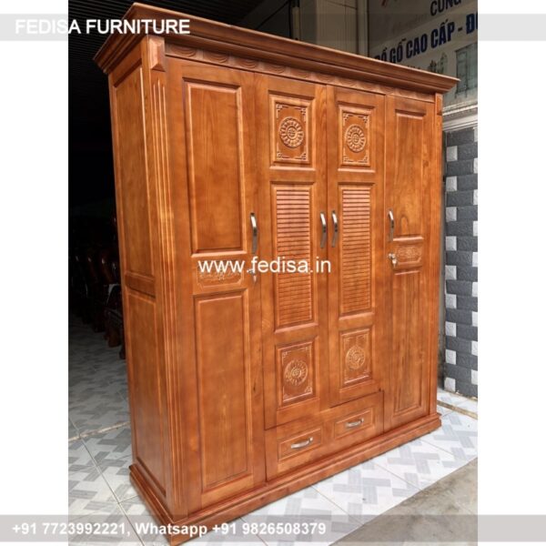 Wooden Wardrobe Design wooden Almirah Design Model No - 2744