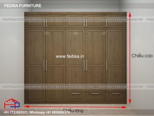 Wooden Wardrobe Design wooden Almirah Design Model No - 2769