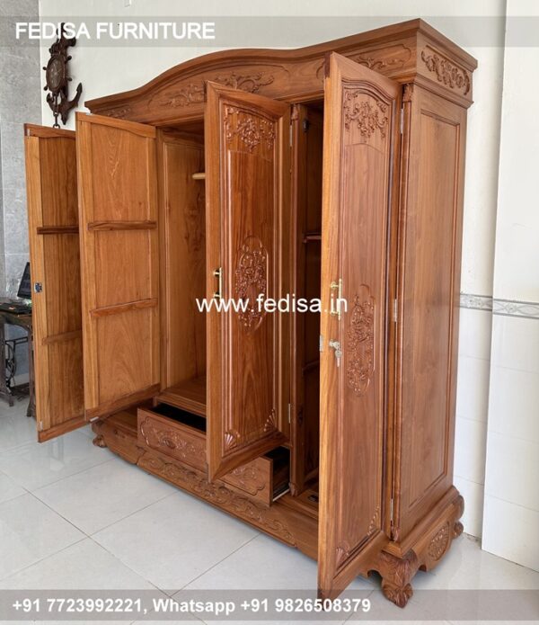 Wooden Wardrobe Design wooden Almirah Design Model No - 2788