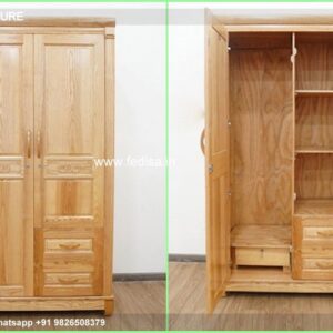 Wooden Wardrobe Design wooden Almirah Design Model No - 2814