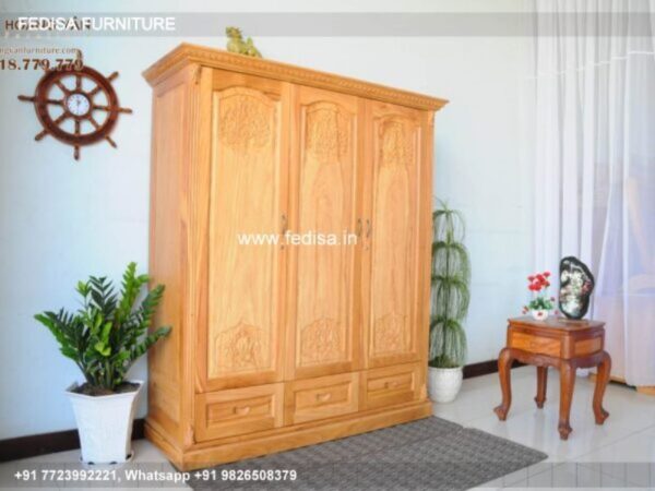 Wooden Wardrobe Design wooden Almirah Design Model No - 2831