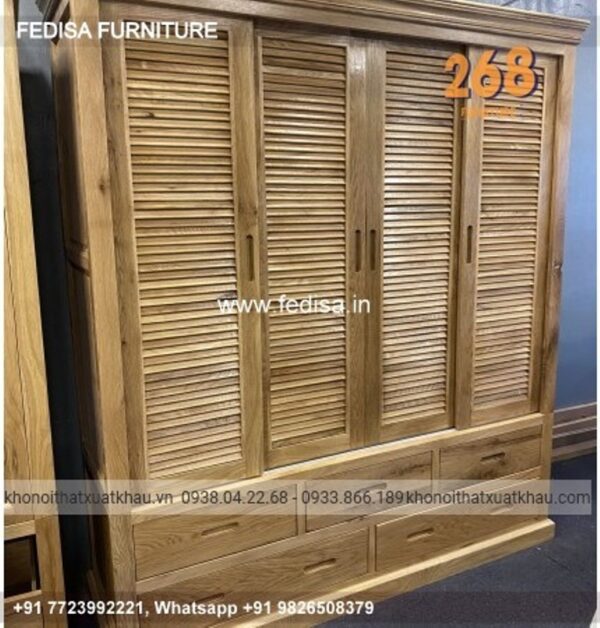 Wooden Wardrobe Design wooden Almirah Design Model No - 2837