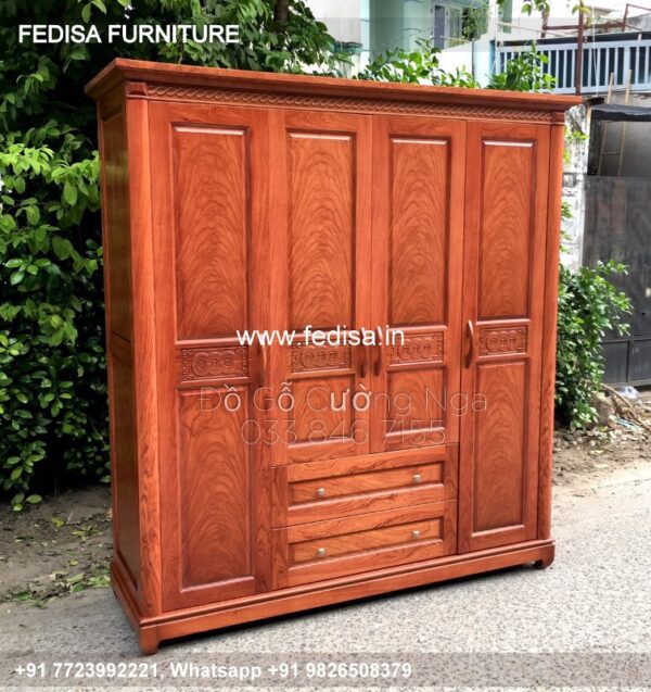 Wooden Wardrobe Design wooden Almirah Design Model No - 2839