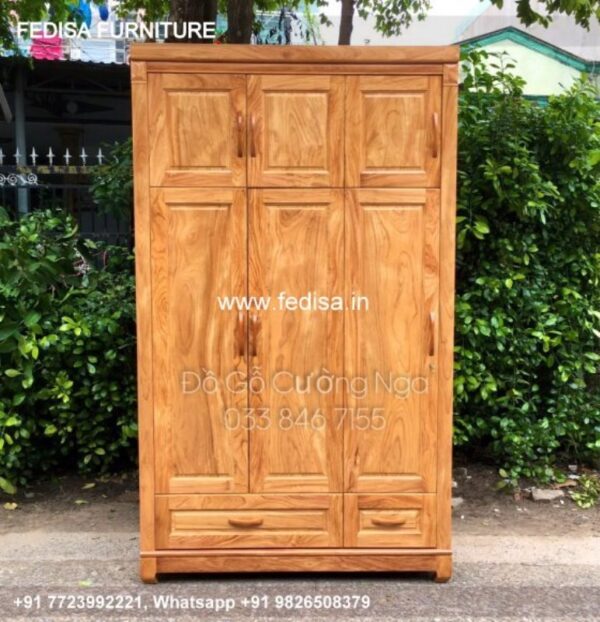 Wooden Wardrobe Design wooden Almirah Design Model No - 2858