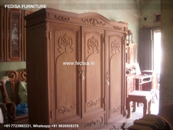 Wooden Wardrobe Design wooden Almirah Design Model No - 2886