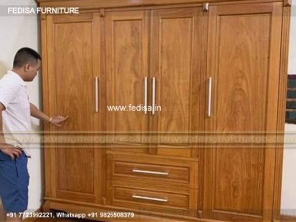 Wooden Wardrobe Design wooden Almirah Design Model No - 2898