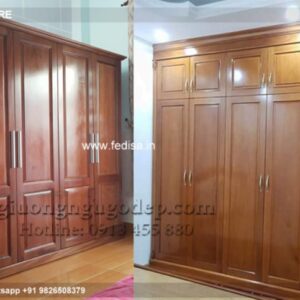 Wooden Wardrobe Design wooden Almirah Design Model No - 2918