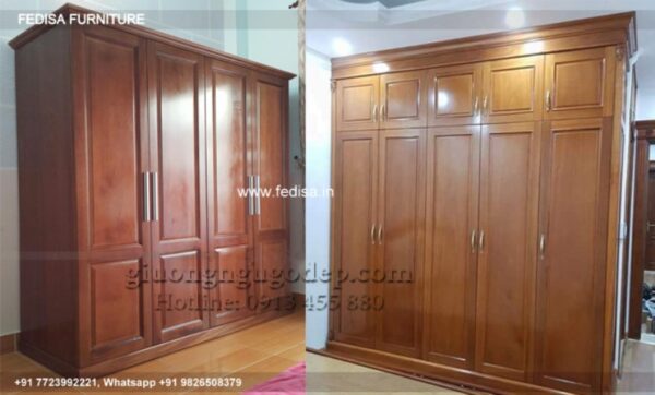 Wooden Wardrobe Design wooden Almirah Design Model No - 2918