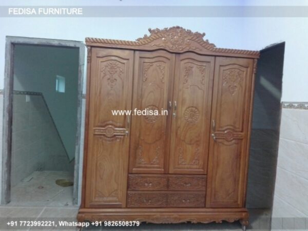 Wooden Wardrobe Design wooden Almirah Design Model No - 2945