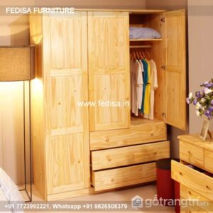 Wooden Wardrobe Design wooden Almirah Design Model No - 3028