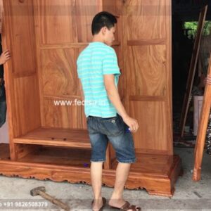 Wooden Wardrobe Design wooden Almirah Design Model No - 3068