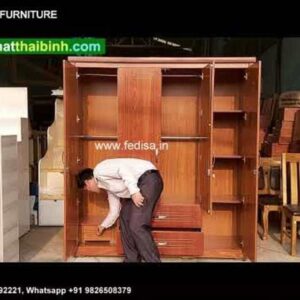 Wooden Wardrobe Design wooden Almirah Design Model No - 3076