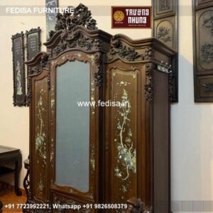 Wooden Wardrobe Design wooden Almirah Design Model No - 3186