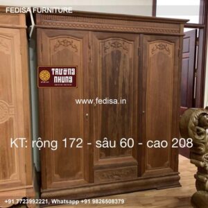 Wooden Wardrobe Design wooden Almirah Design Model No - 3195