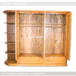 Wooden Wardrobe Design wooden Almirah Design Model No - 3198