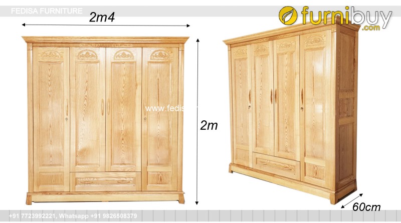 Wooden Wardrobe Design wooden Almirah Design Model No - 3300