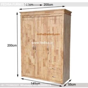 Wooden Wardrobe Design wooden Almirah Design Model No - 3312