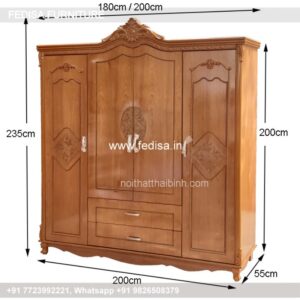 Wooden Wardrobe Design wooden Almirah Design Model No - 3315
