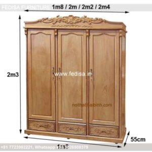 Wooden Wardrobe Design wooden Almirah Design Model No - 3319
