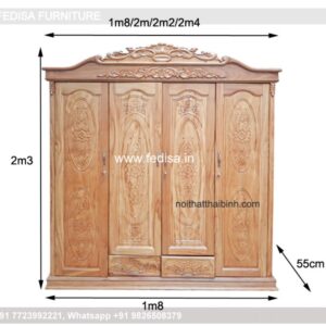 Wooden Wardrobe Design wooden Almirah Design Model No - 3321