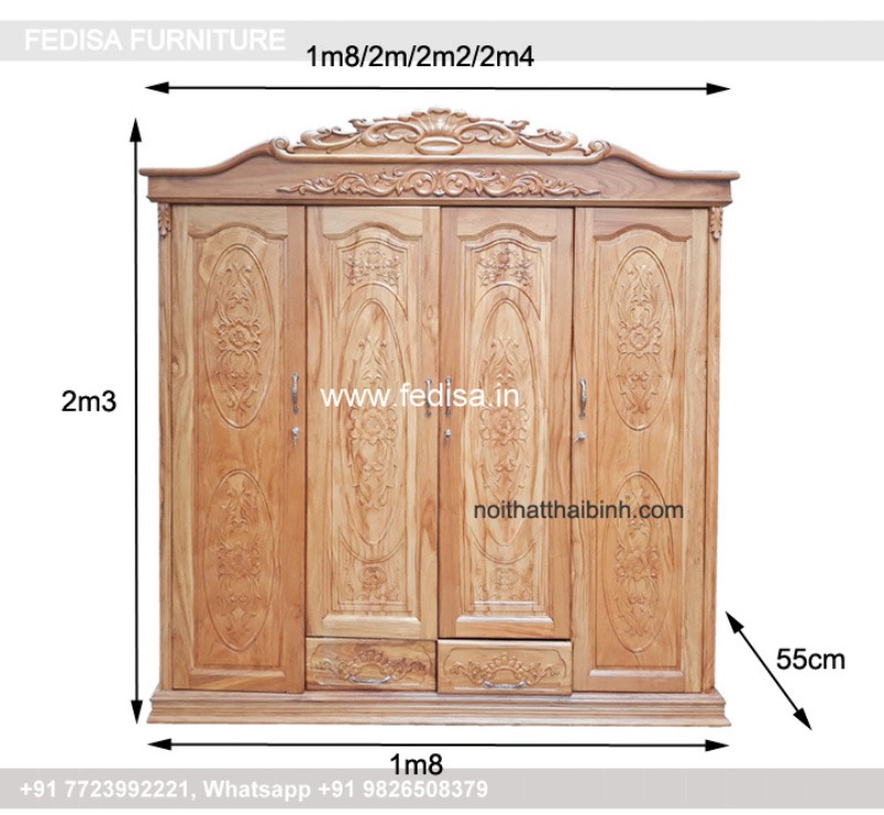 Wooden Wardrobe Design wooden Almirah Design Model No - 3321