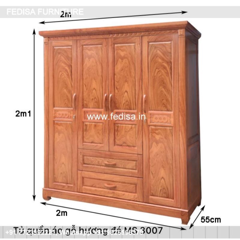 Wooden Wardrobe Design wooden Almirah Design Model No - 3326