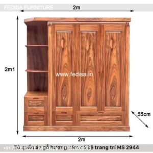 Wooden Wardrobe Design wooden Almirah Design Model No - 3327