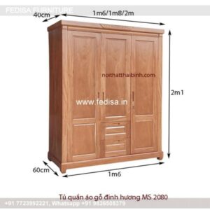 Wooden Wardrobe Design wooden Almirah Design Model No - 3331