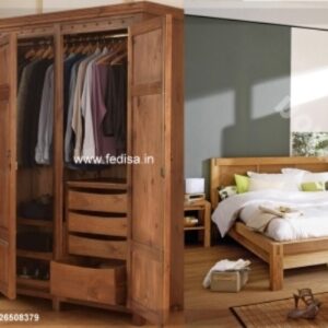 Wooden Wardrobe Design wooden Almirah Design Model No - 3335