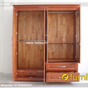 Wooden Wardrobe Design wooden Almirah Design Model No - 3383